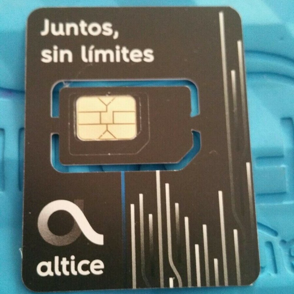 Altice 4G LTE DOMINICAN REPUBLIC  SIM CARD Travel
